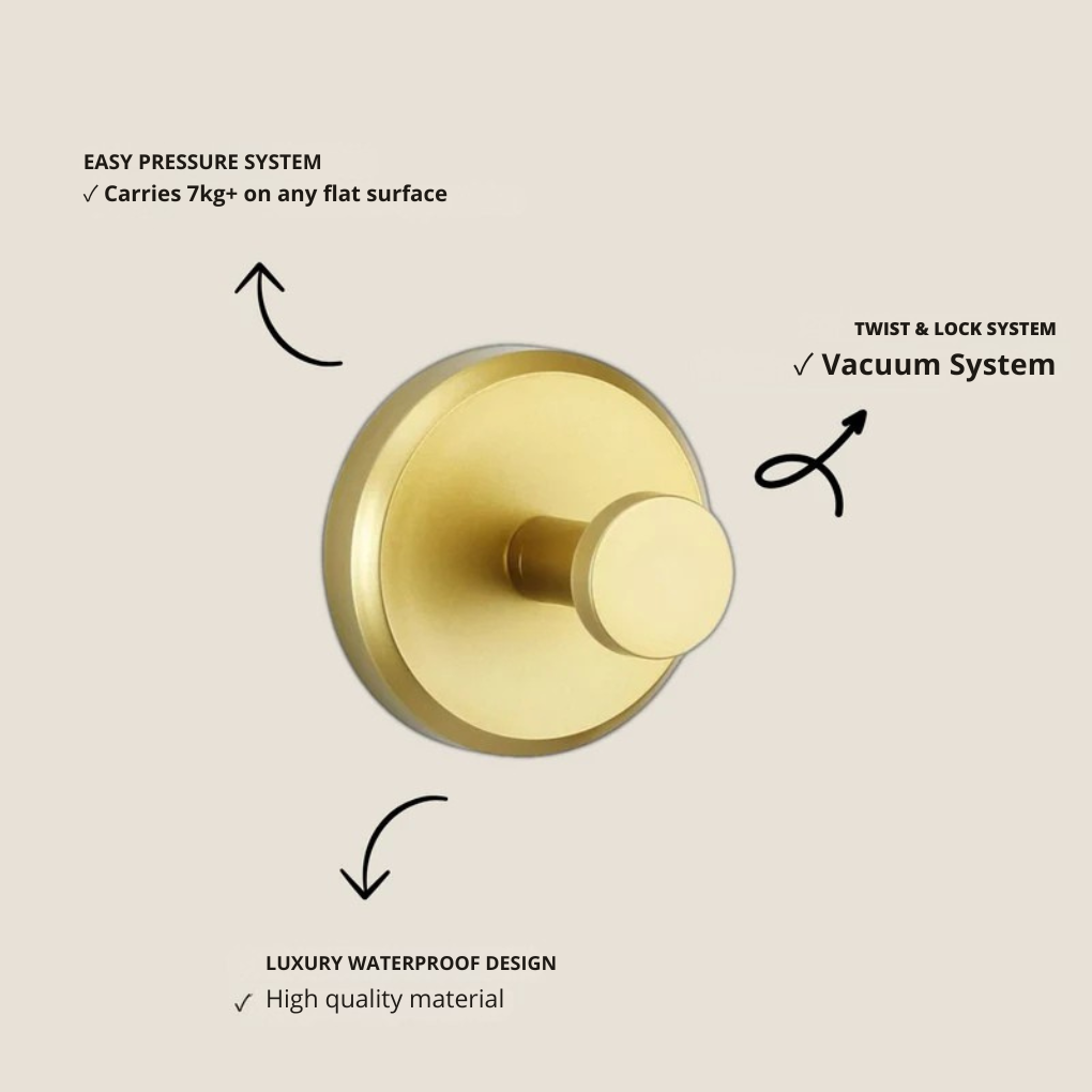 Secure No-Drill Hooks - Daily Casa Zen