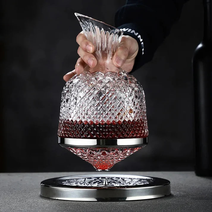 CrystalSpin Wine Decanter - Daily Casa Zen