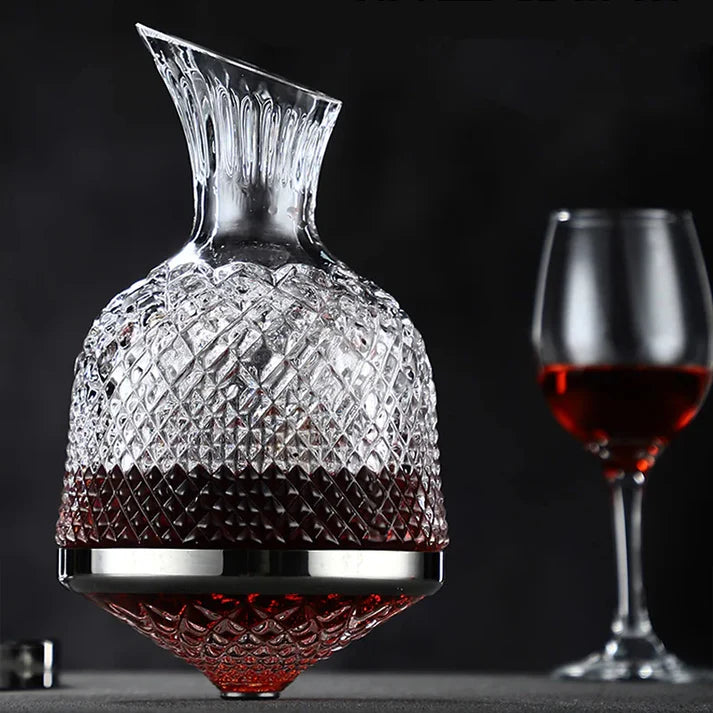 CrystalSpin Wine Decanter - Daily Casa Zen