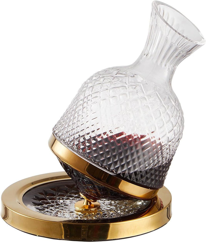 CrystalSpin Wine Decanter - Daily Casa Zen