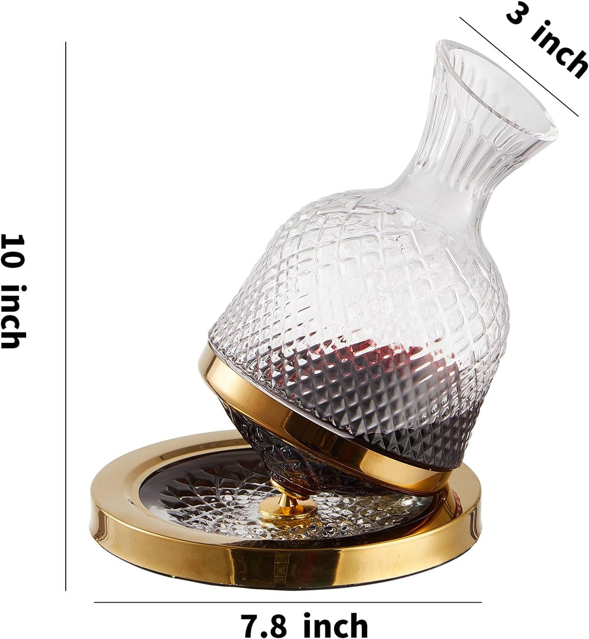 CrystalSpin Wine Decanter - Daily Casa Zen