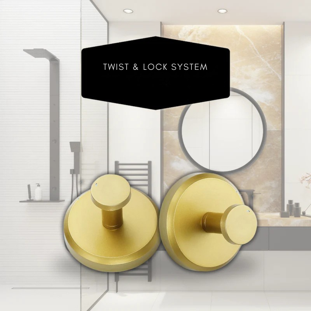 Secure No-Drill Hooks - Daily Casa Zen