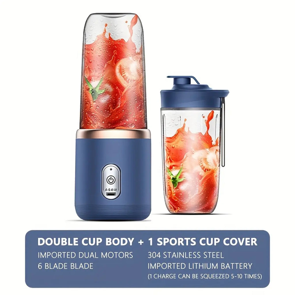 Portable High-Power Blender & Juicer USB Rechargeable – Daily Casa Zen