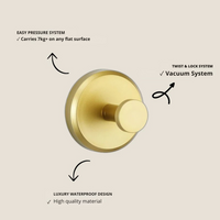 Secure No-Drill Hooks