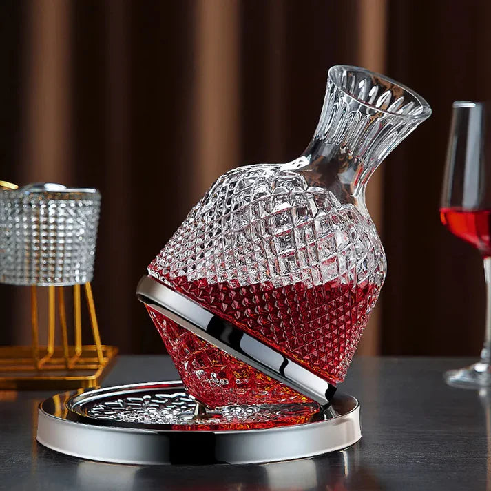 CrystalSpin Wine Decanter