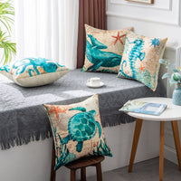 Vibrant Pillow Covers: Transform Your Home Decor with Ocean Charm - Daily Casa Zen