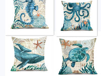 Vibrant Pillow Covers: Transform Your Home Decor with Ocean Charm - Daily Casa Zen