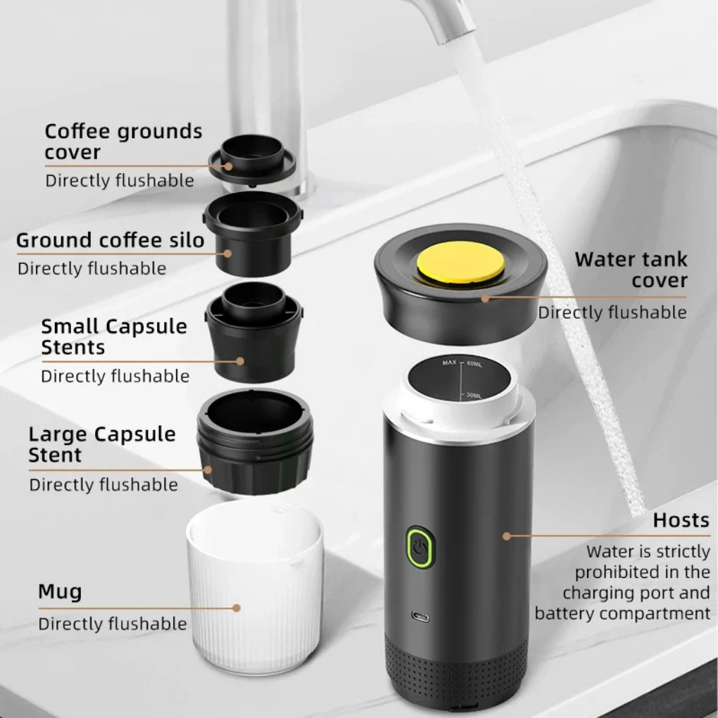 TravelBarista Compact Coffee Maker