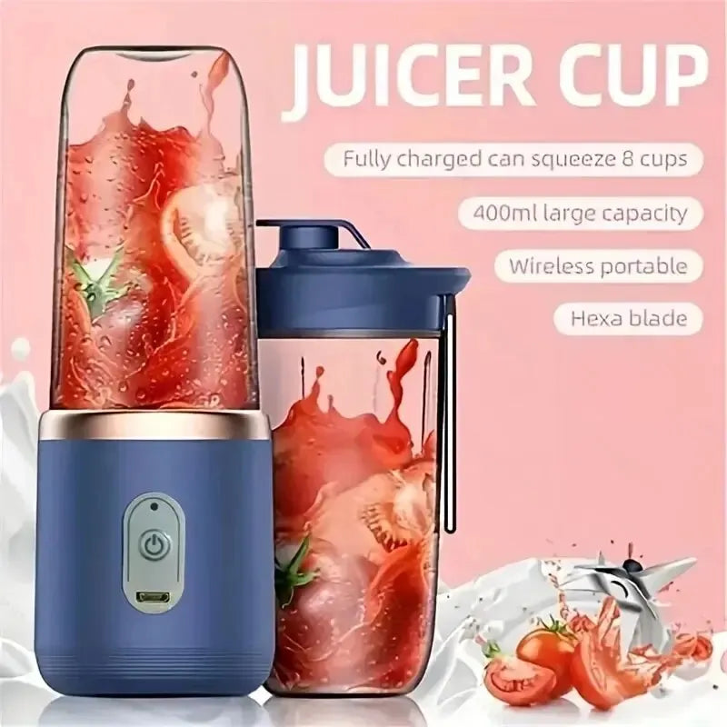 Portable High-Power Blender & Juicer USB Rechargeable - Daily Casa Zen